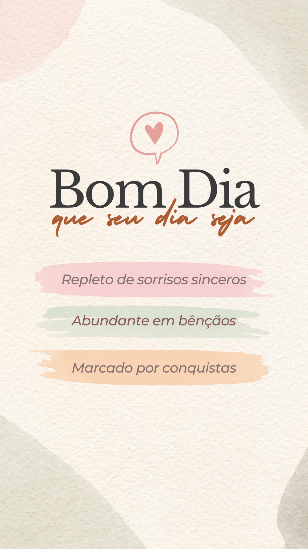 5. Bom Dia Abundante em bênçãos que seu dia seja Repleto de sorrisos sinceros Marcado por conquistas