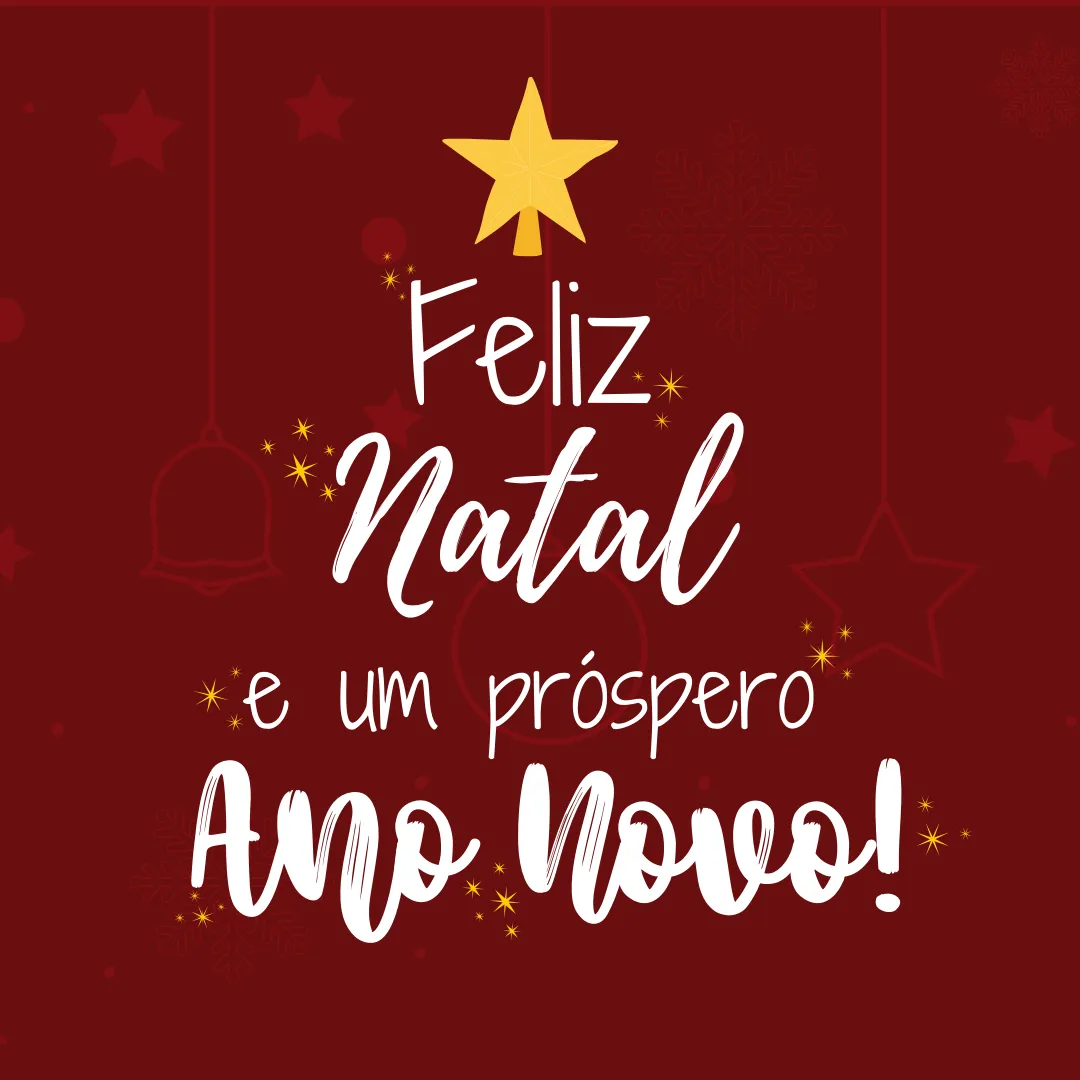 15 Cartão de natal quadrado