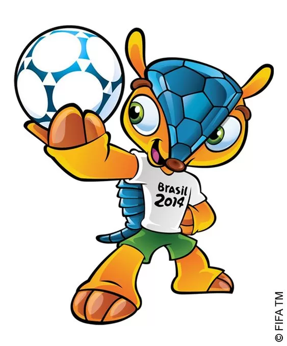 Brasil 2014 — Mascote Fuleco