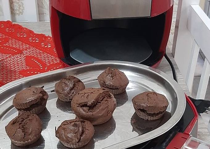 Brownie na air fryer