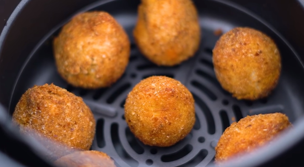 Coxinha na air fryer