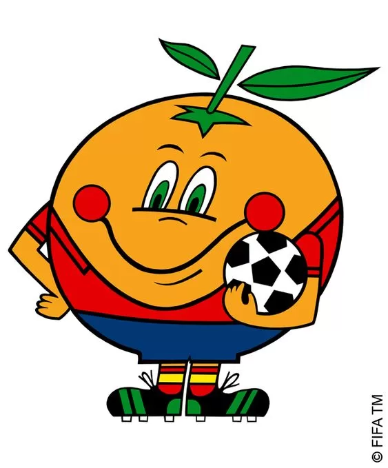 Espanha 1982 — Mascote Naranjito