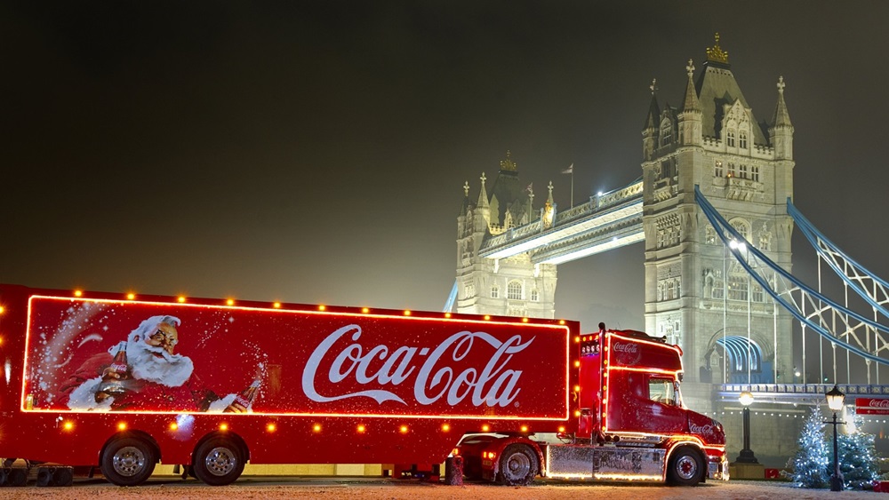 caminhão da Coca-Cola se tornou um sucesso mundial