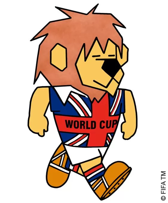 Inglaterra 1966 — Mascote Willie