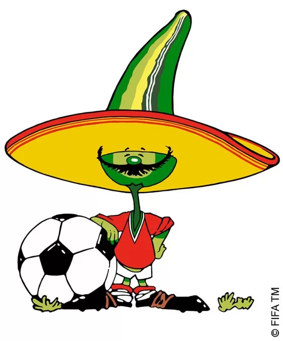 México 1986 — Mascote Pique