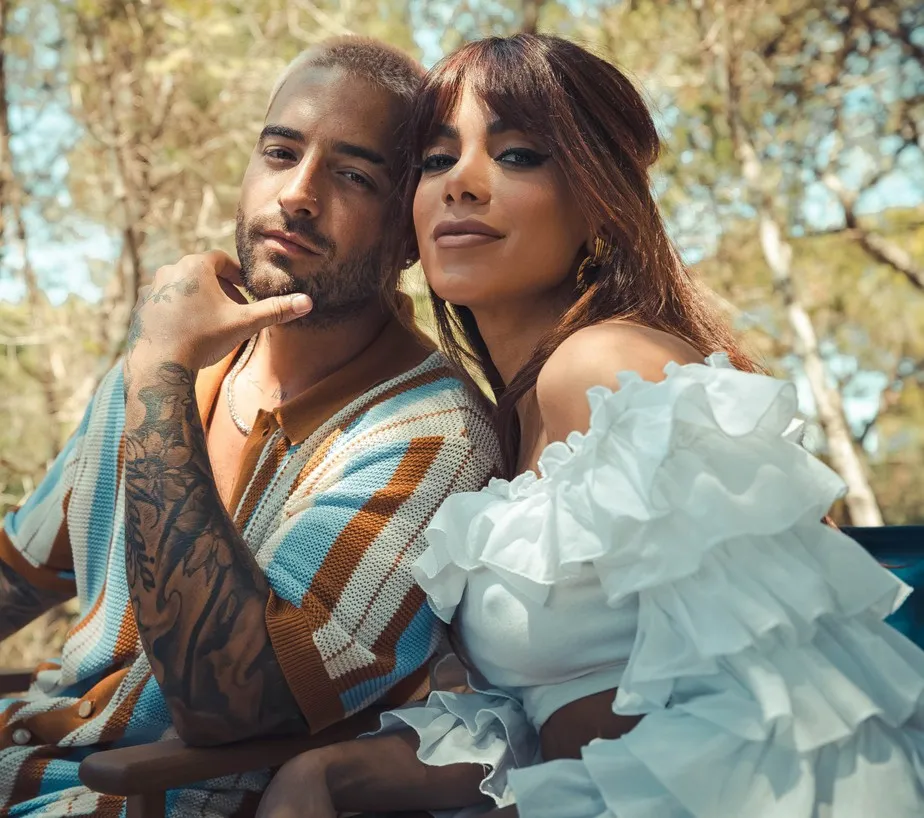 Anitta e Maluma, que já fizeram algumas canções juntos 