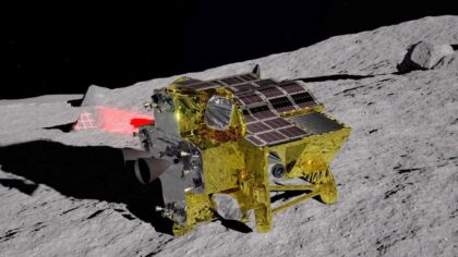 Sonda SLIM - Módulo lunar onde Japão se torna o quinto país a realizar uma operação de pouso na Lua