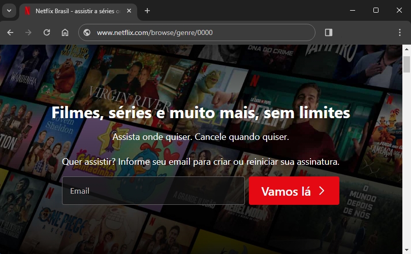 Como usar os códigos Netflix