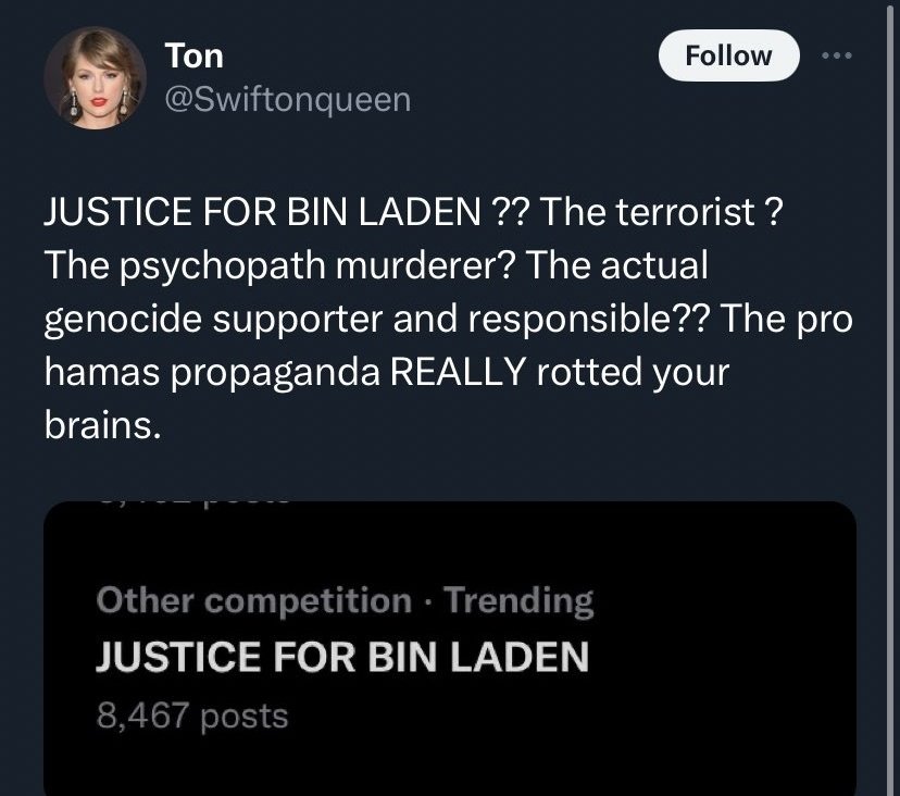 justice for bin ladenbin laden merece respeito