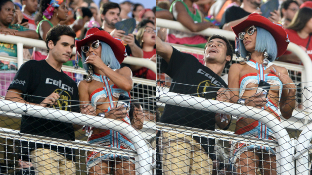 Apresentadora Sabrina Sato e ator Nicolas Prattes foram vistos juntos no Carnaval, em meio os rumores de um affair