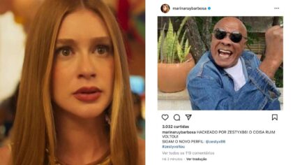 Perfis de Marina Ruy Barbosa e outros artistas são hackeados nas redes sociais