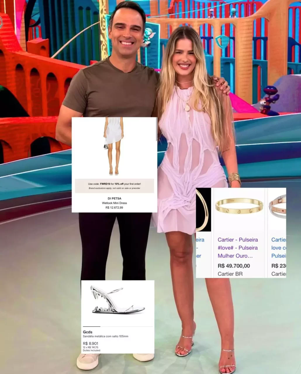 BBB 24 - Yasmin Brunet usa look de mais de R$ 70 mil na noite de eliminação