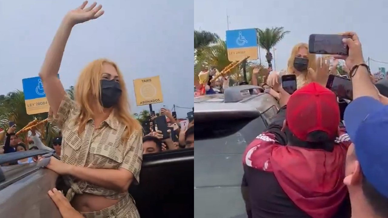 Vídeos Joelma é bem recebida por fãs ao desembarcar no Peru para turnê internacional