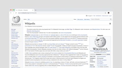 Wikipédia pede doações para se manter no ar diante da era da 'inteligência artificial generativas'