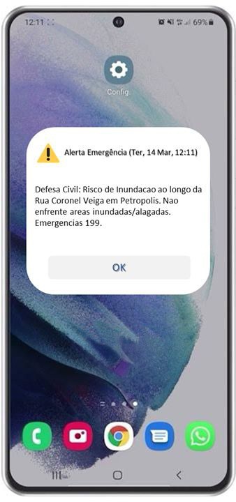 Brasil terá alerta de emergência por notificação no celular — Foto: Freepik