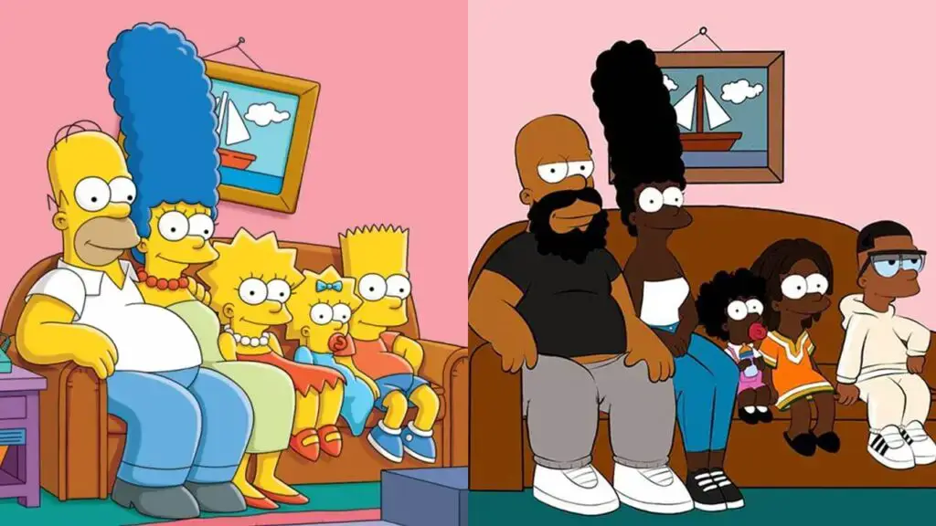 Como seriam os desenhos animados só com personagens Negros Artista recria sua própria versão