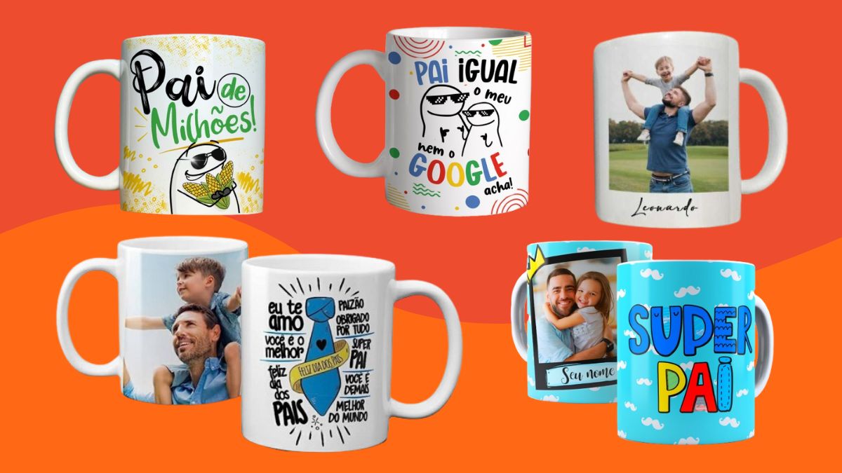 Melhores Canecas para o Dia dos Pais na Shopee em Promocao