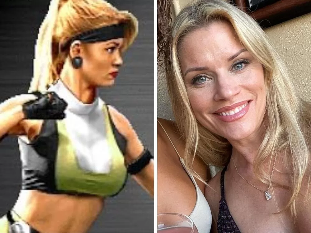 Sonya Blade, interpretada por Kerri Hoskins