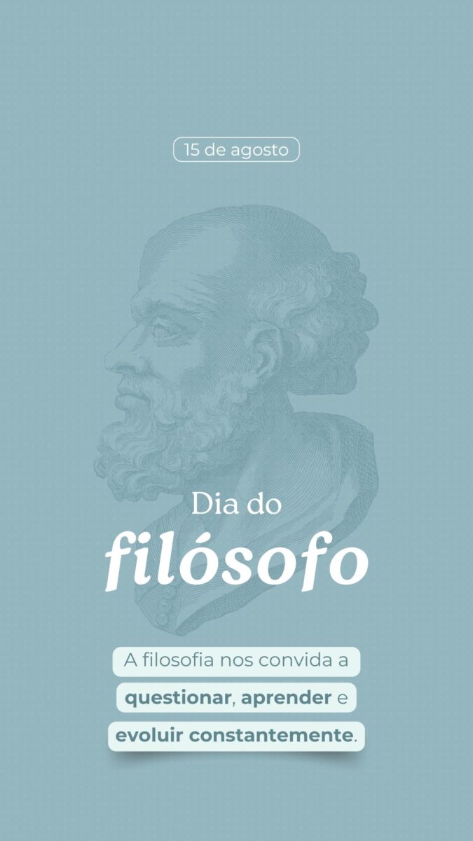 16 de agosto - Dia do Filósofo