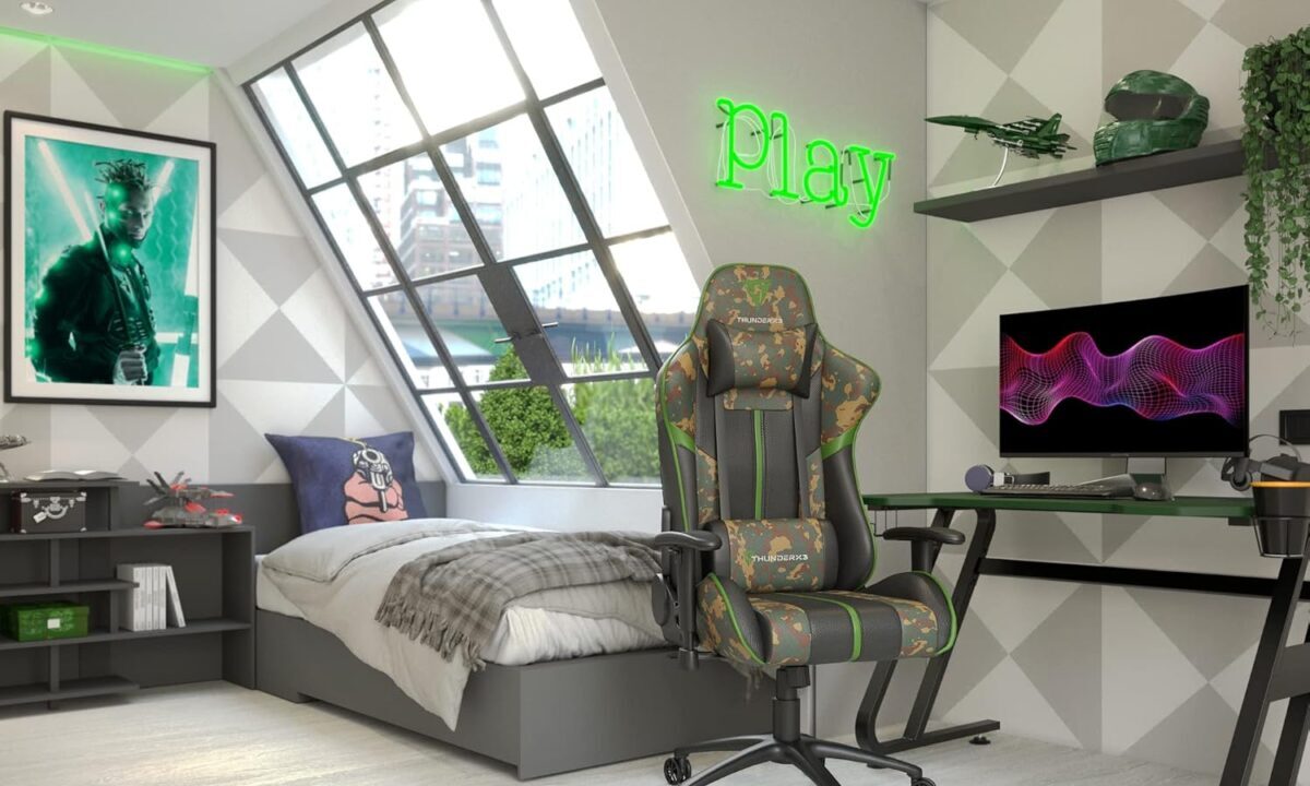 Cadeira Gamer Camuflada