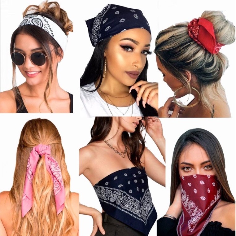 Como usar Bandanas