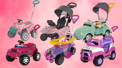 Carro de Passeio Infantil Menina para o Dia das Crianças na Amazon