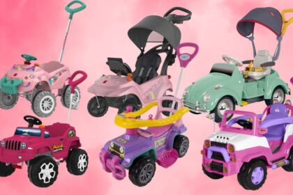 Carro de Passeio Infantil Menina para o Dia das Crianças na Amazon