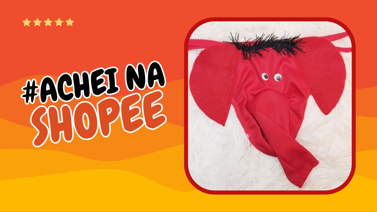 Cueca Tromba de Elefante Shopee Brasil