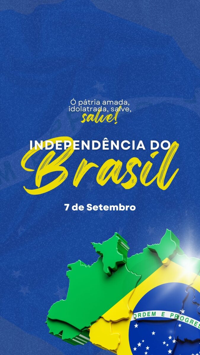 Story 7 de Setembro Independência do Brasil 