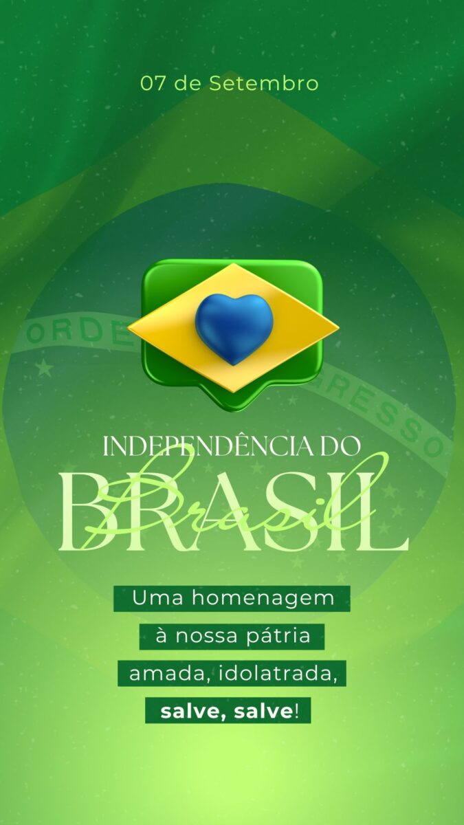 Story 7 de Setembro Independência do Brasil 