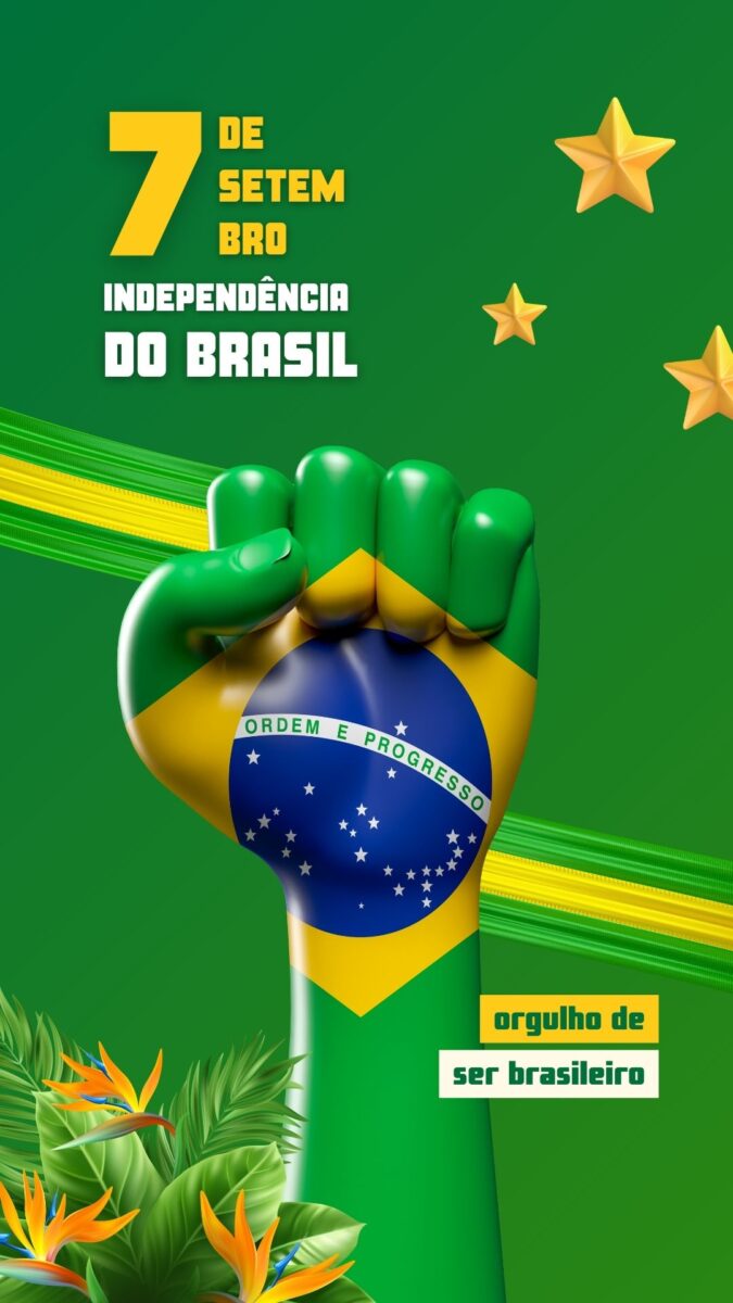 Story 7 de Setembro Independência do Brasil 