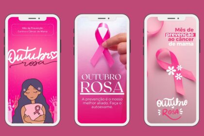 Stories do Outubro Rosa - Contribua para a Conscientização nas Redes Sociais