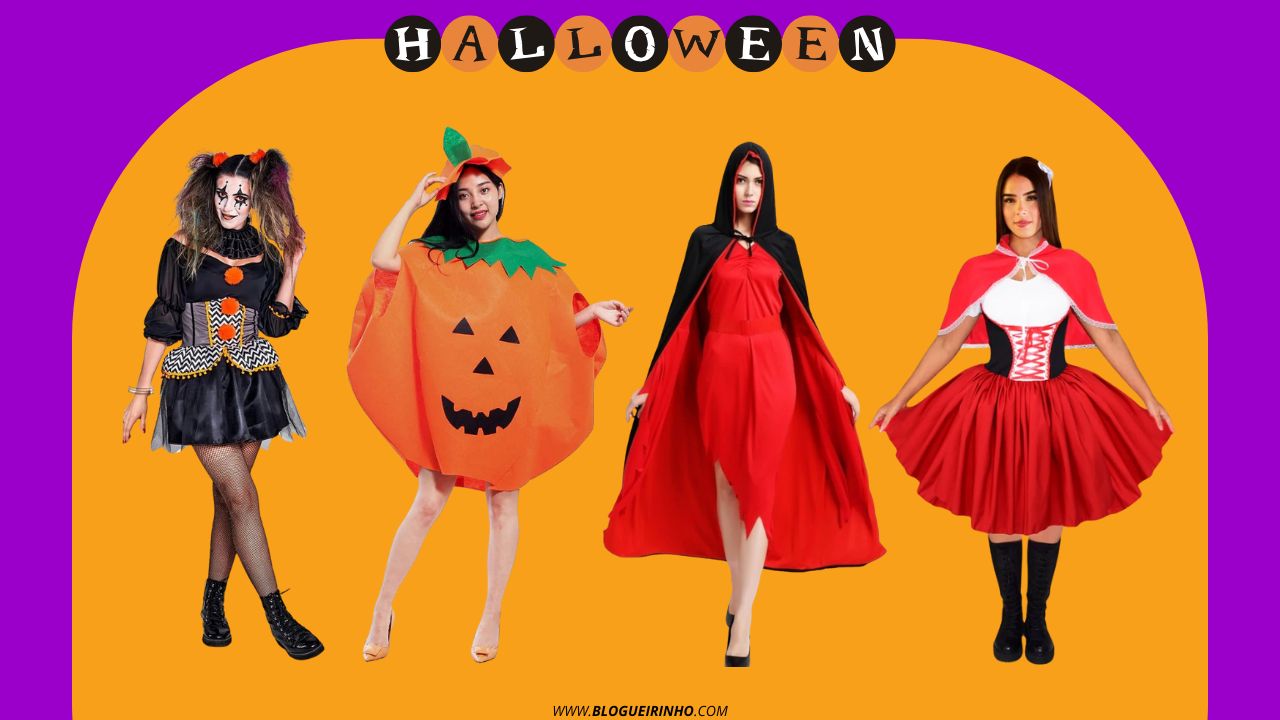 12 Melhores Fantasias de Halloween Femininas