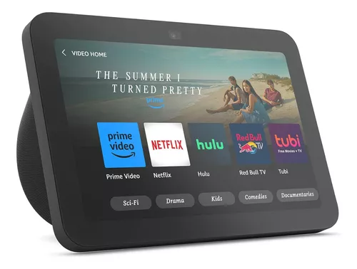 Amazon Echo Show 8 de 3ª geração com assistente virtual Alexa