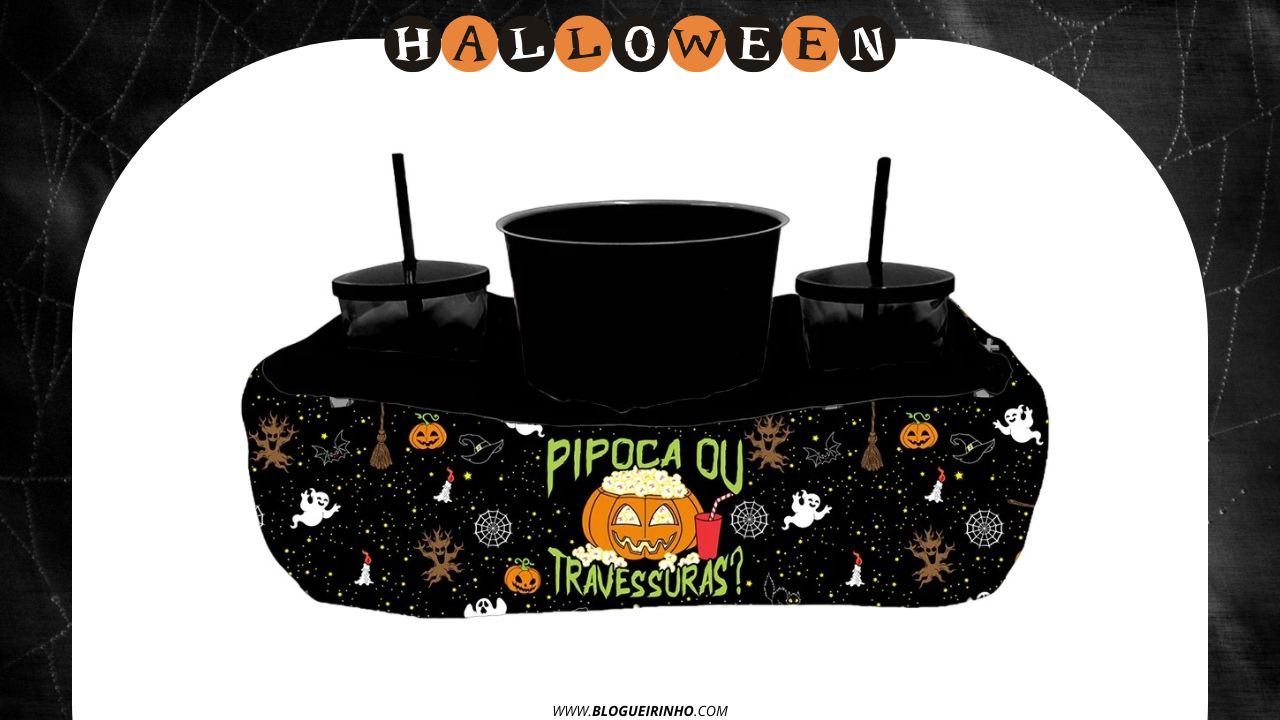 Melhor Almofada de Pipoca Halloween Achei na Shopee