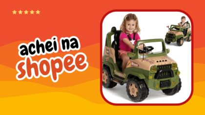 Melhor Carrinho com Pedal para Criança Diipi Savannah