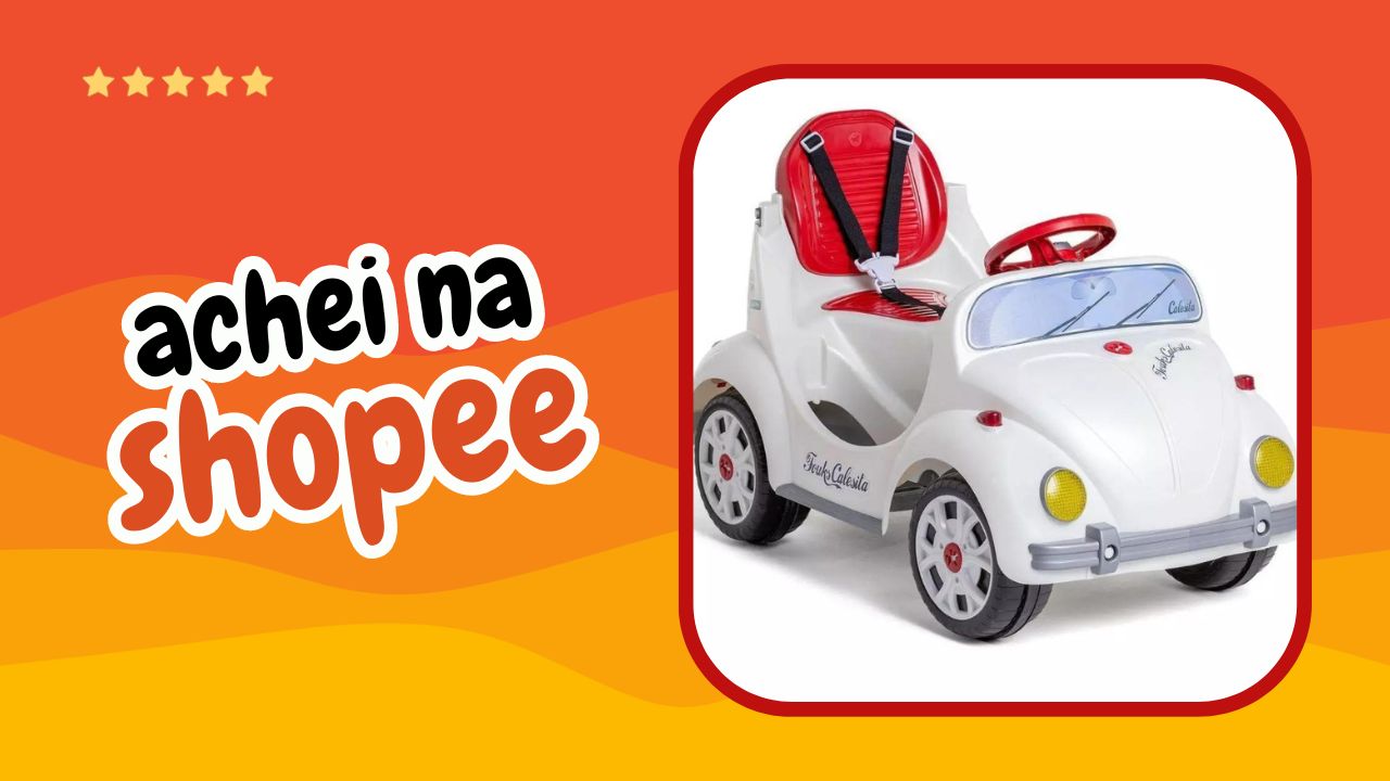 Melhor Carrinho de Passeio e Pedal Infantil Fouks