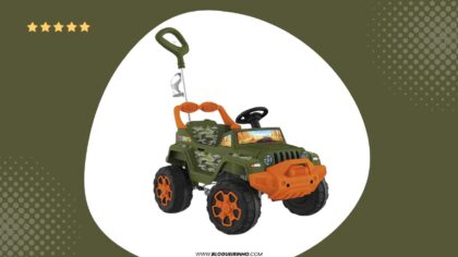 Melhor Carro Infantil Bandeirante Smart Banjipe Passeio & Pedal (Camuflado)