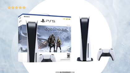 Melhor Console PS5 com Mídia Física, jogo God Of War Ragnarok e Controle Dualsense Sem Fio