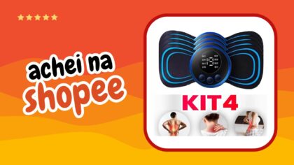 Melhor Kit Mini Massageador EMS