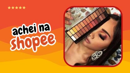 Melhor Paleta de Sombras Matte Marrom Belle Angel Achei na Shopee