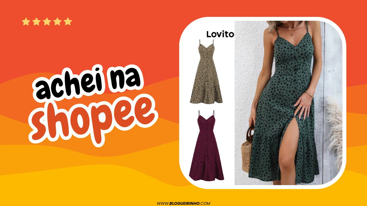 Melhor Vestido Feminino Com Babados Lovito