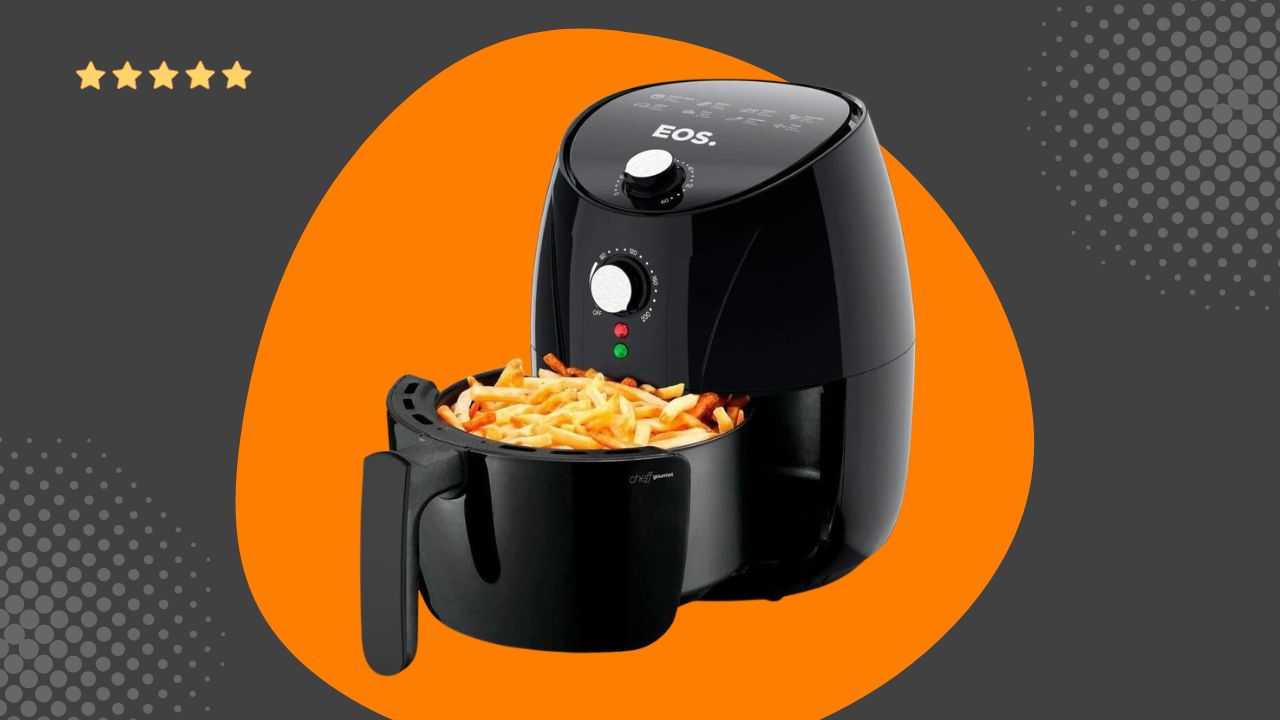 Melhor fritadeira Air fryer EOS Chef Gourmet 4 Litros