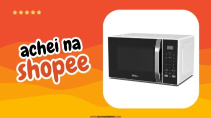 Melhor micro ondas Philco 25L 1100W PM27 Limpa Facil