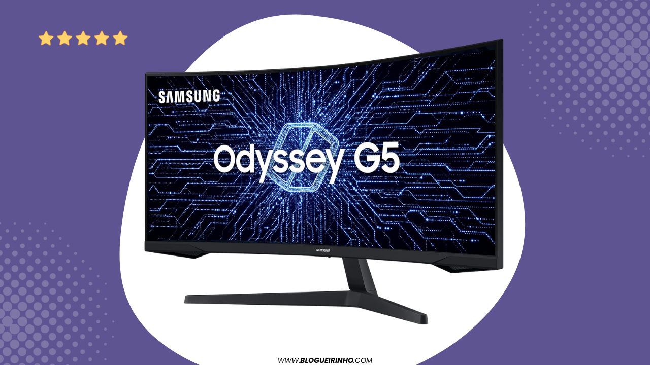 Melhor monitor gamer curvo Samsung Odyssey 34