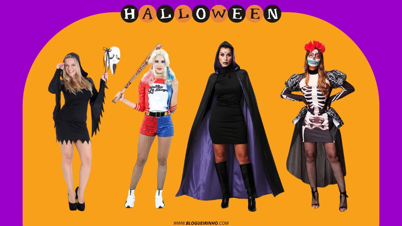 Melhores Fantasias de Halloween Feminina Adulto