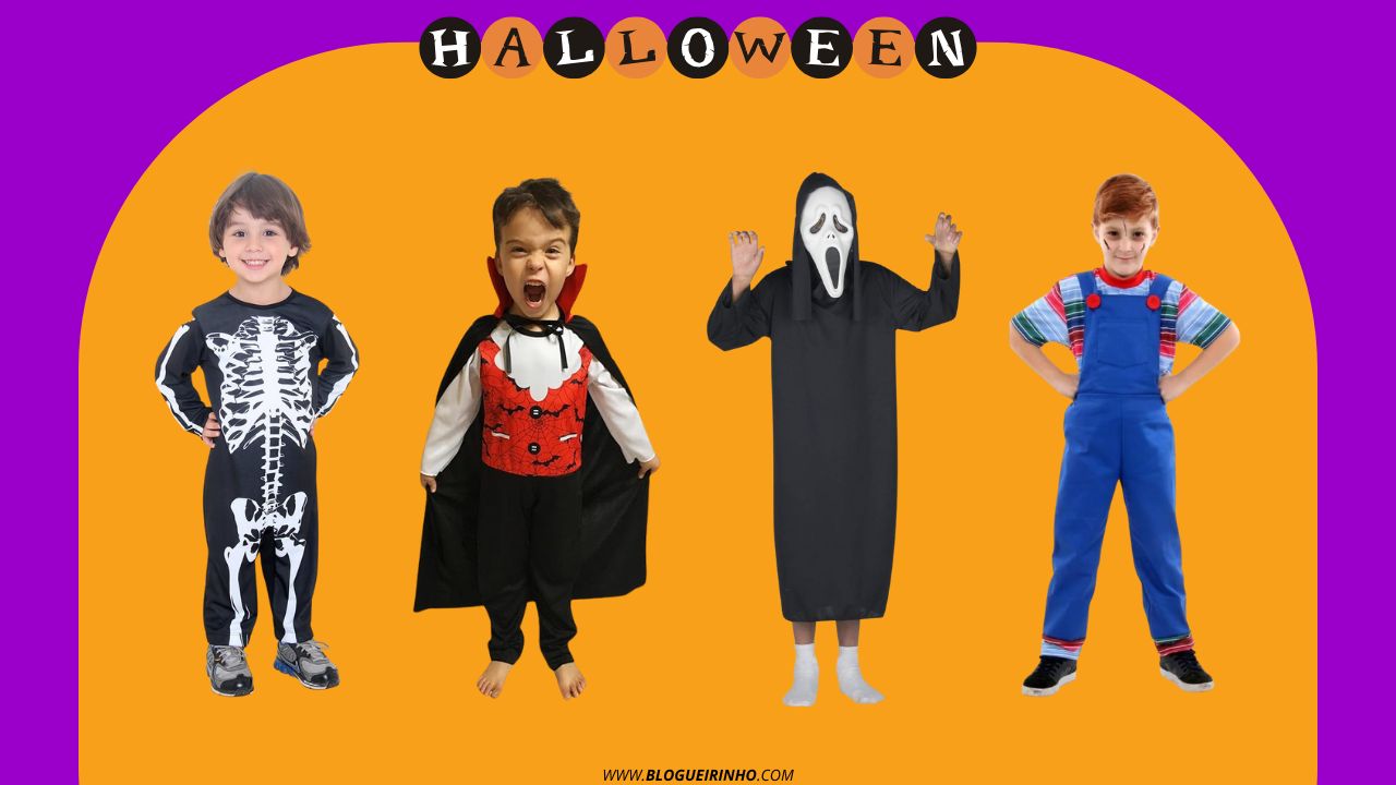 Melhores Fantasias de Halloween Infantil para Meninos