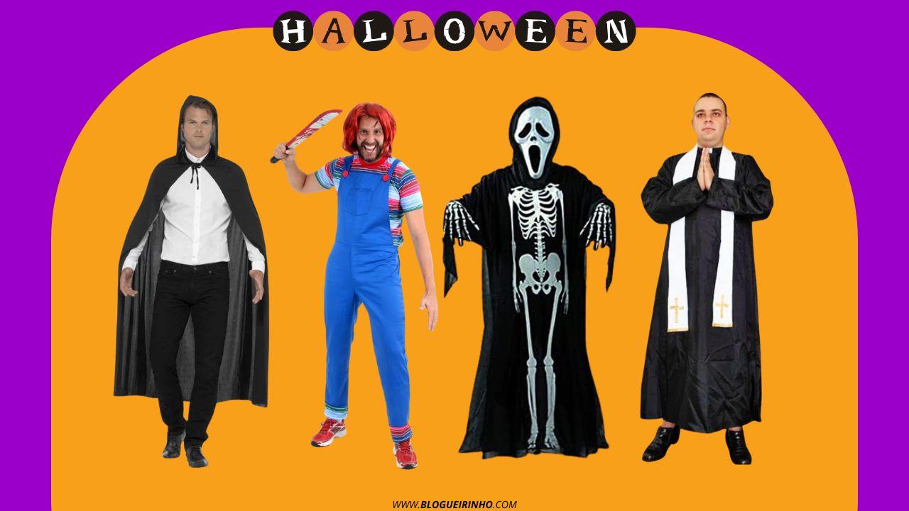 Melhores Fantasias de Halloween Masculino Adulto