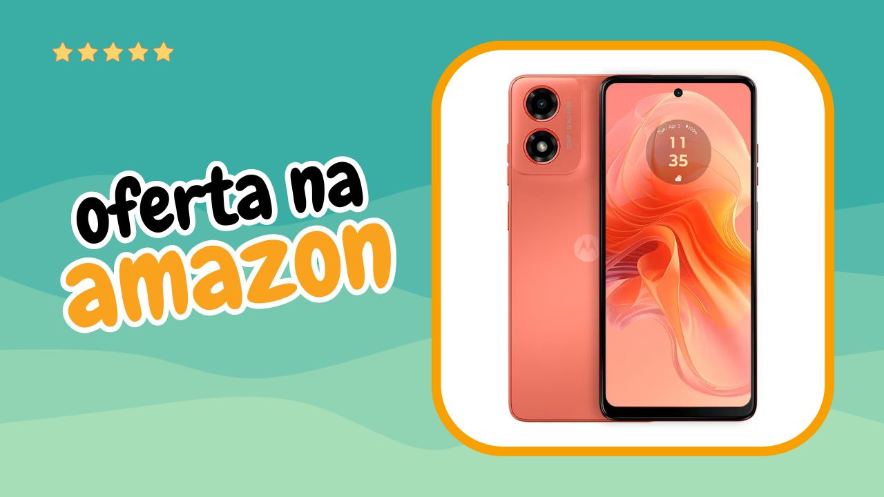 Motorola Moto G04S em Oferta na Amazon