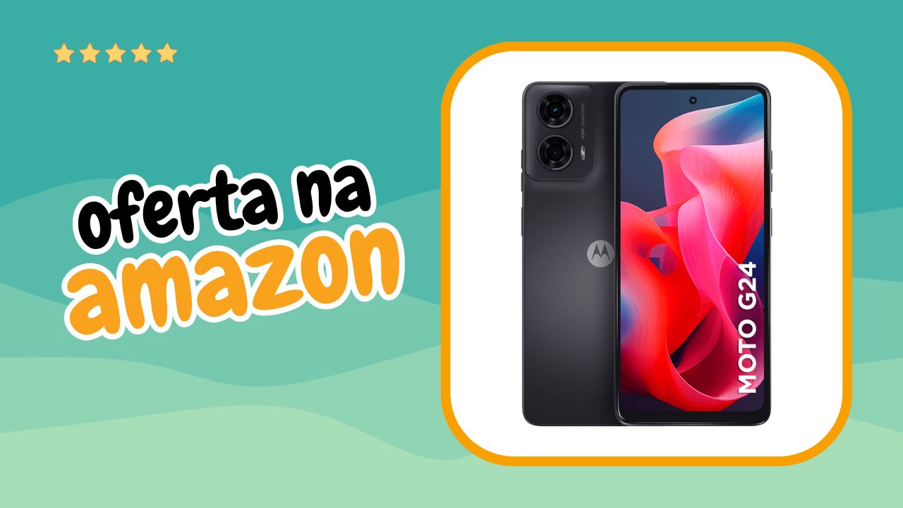 Motorola Moto G24 em Oferta na Amazon